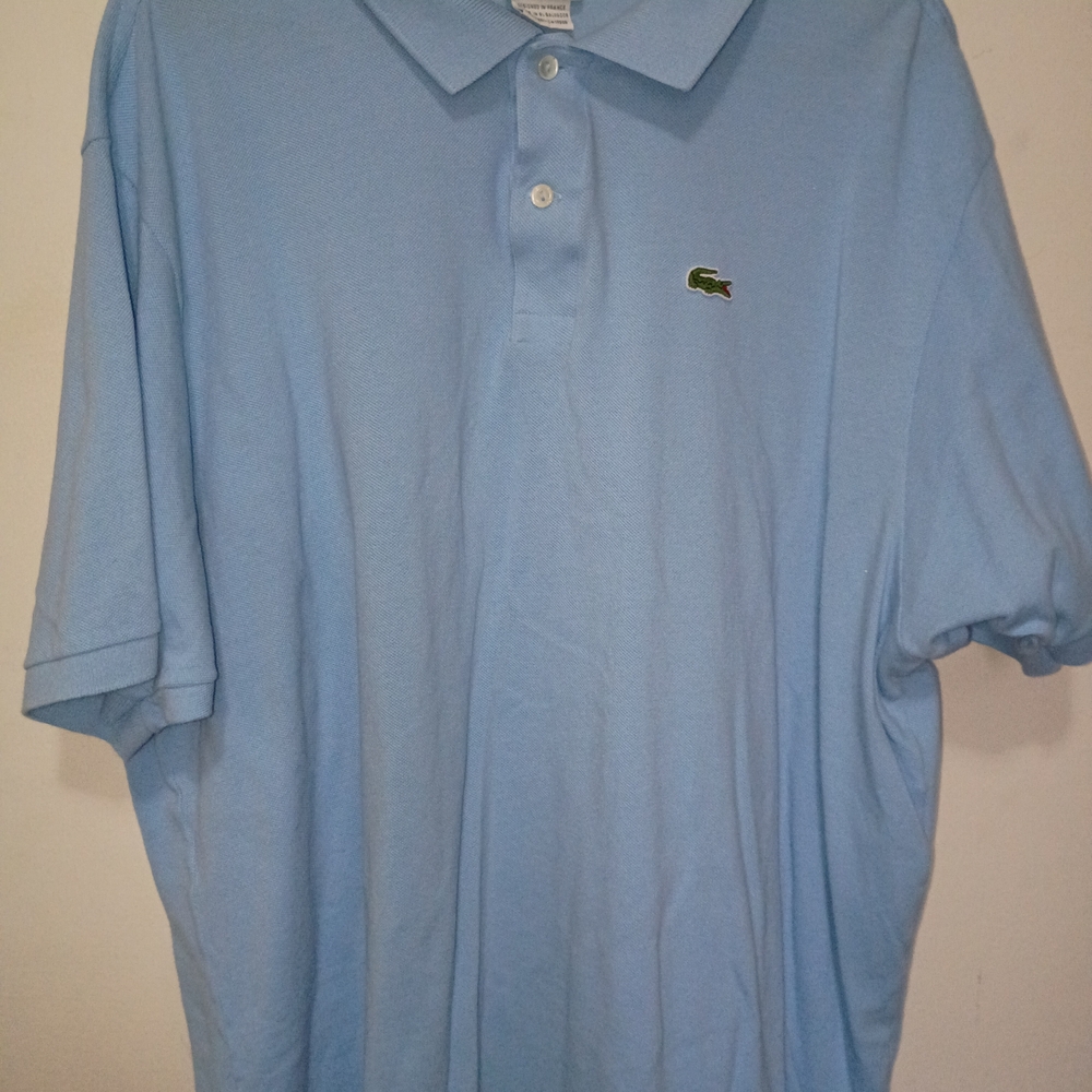 Lacoste Men's Light Blue Polo Shirt